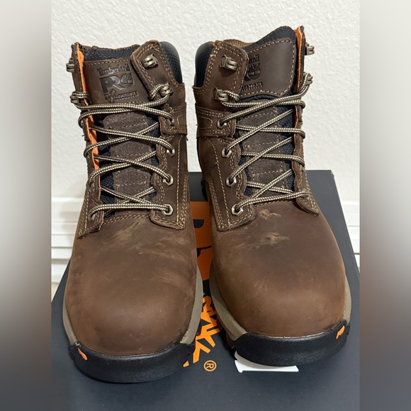 Timberland Men's TiTAN EV 6" Composite Safety Toe Work Boot (Size 8.5). - Picture 1 of 9